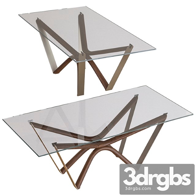 Cattelan italia marathon dining table 2 3dsmax Download - thumbnail 1