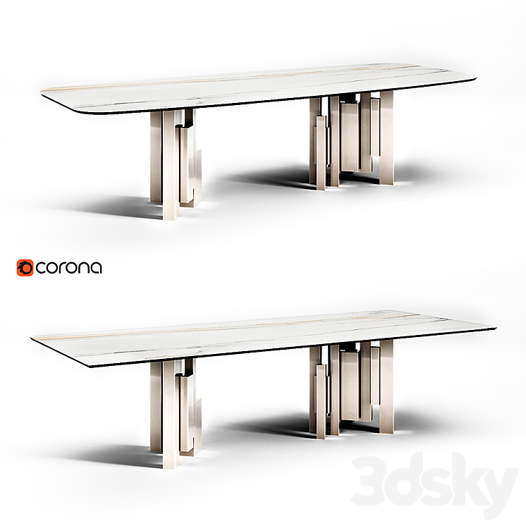 Cattelan Italia Skyline Keramik Full Set 3DS Max - thumbnail 1