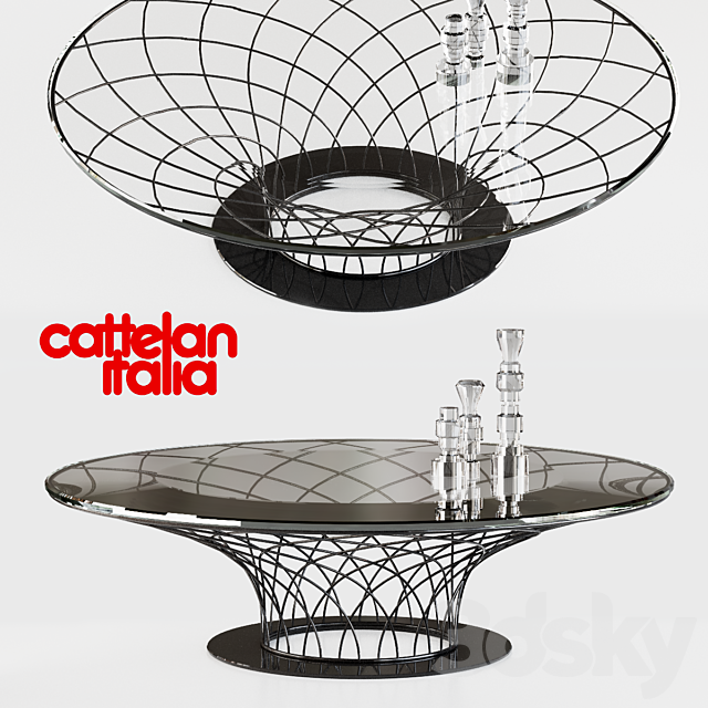 Cattelan NIDO table 3DSMax File - thumbnail 1