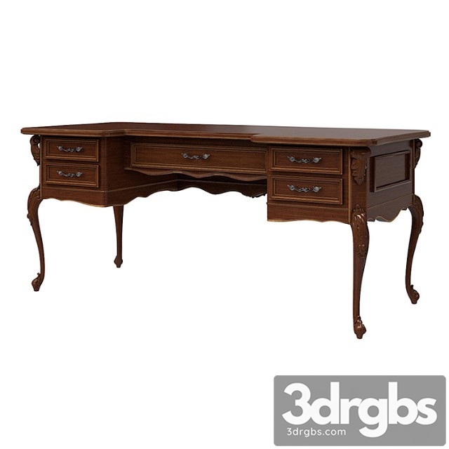 Cavio Writing Desk Bn 8844 1 3dsmax Download - thumbnail 1