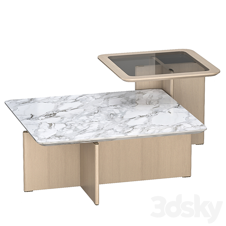 Center table Getty 3DS Max Model - thumbnail 3