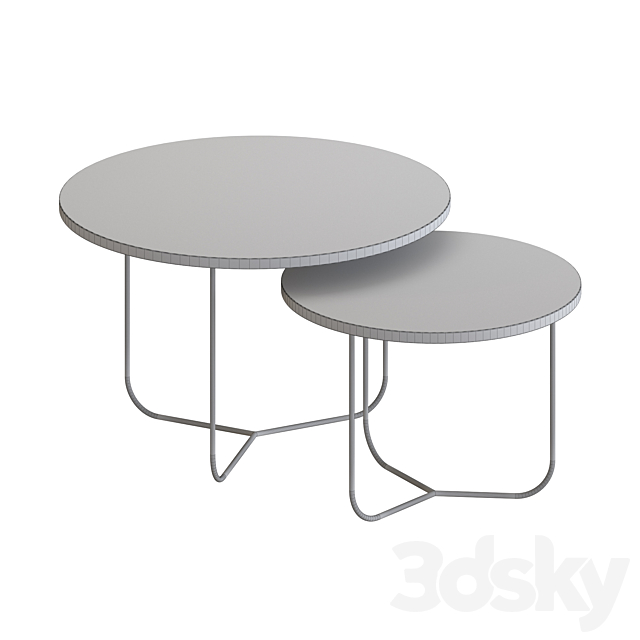 Centro tafel set 3DSMax File - thumbnail 2