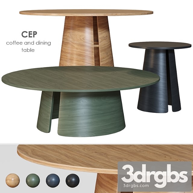 Cep teulat dining and coffee table - thumbnail 1