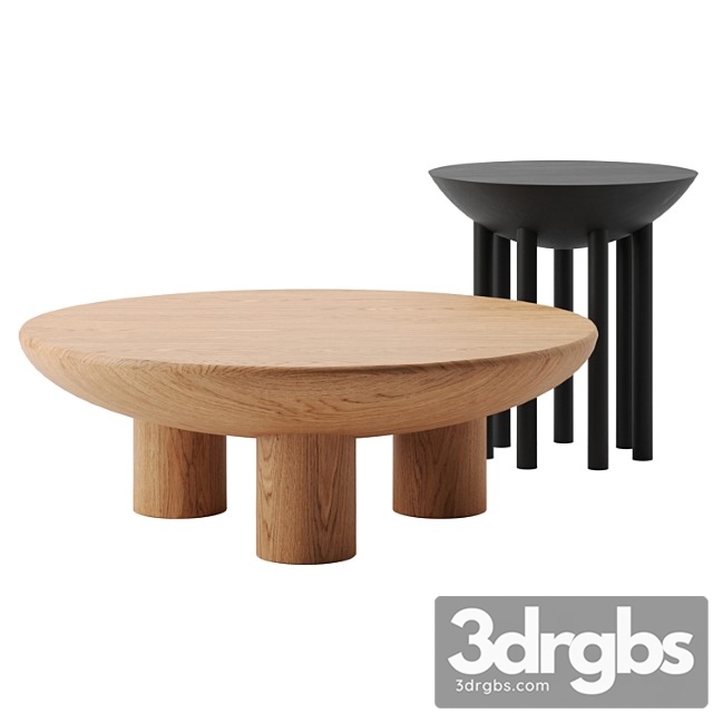 Chalon coffee tables by kelly wearstler - thumbnail 1