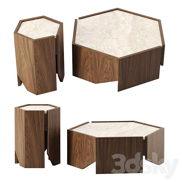 CHATEAU TABLES by Atelier de Troupe 3DSMax File - thumbnail 1