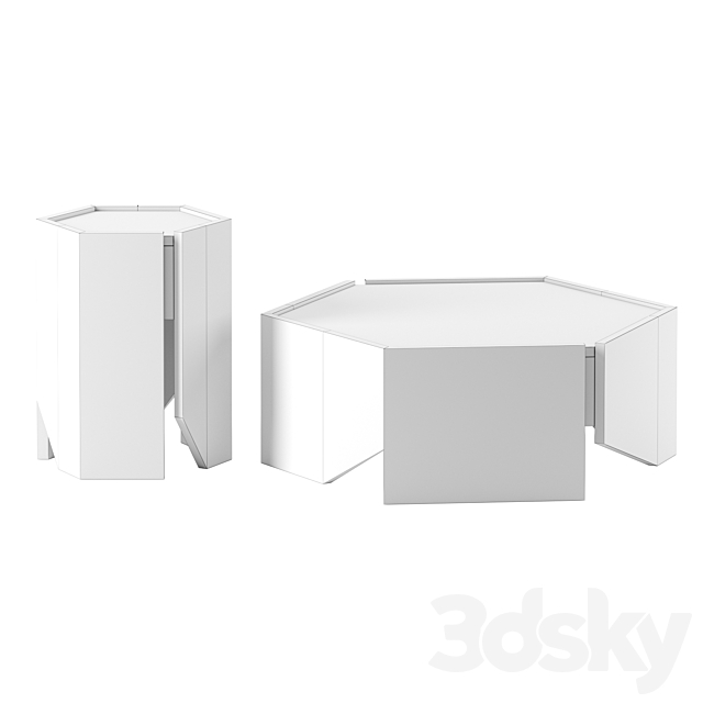 CHATEAU TABLES by Atelier de Troupe 3DSMax File - thumbnail 2