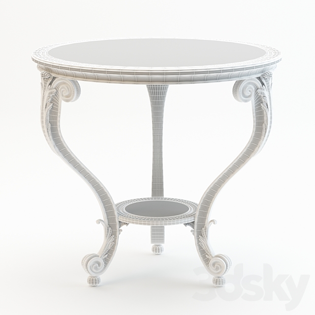 Chelini Sofa Table Art.1141 3DS Max Model - thumbnail 2