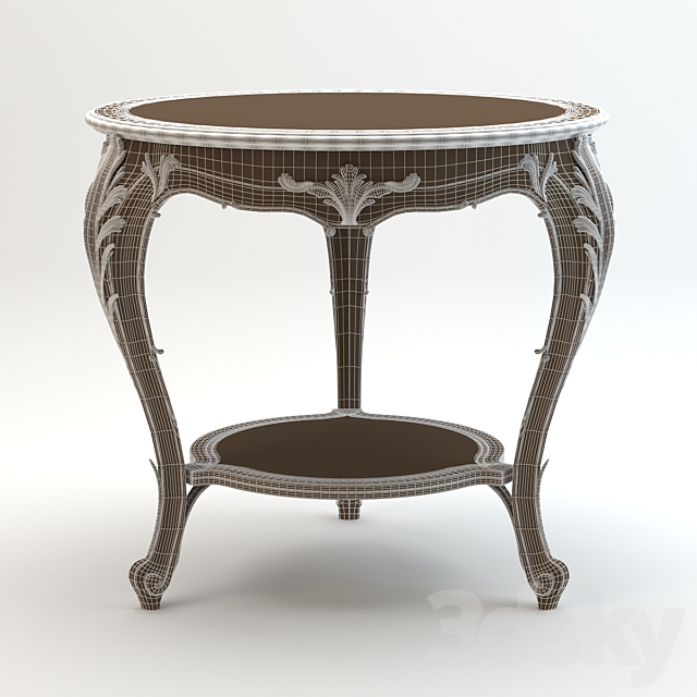 Chelini Sofa Table Art.1251 3DSMax File - thumbnail 2