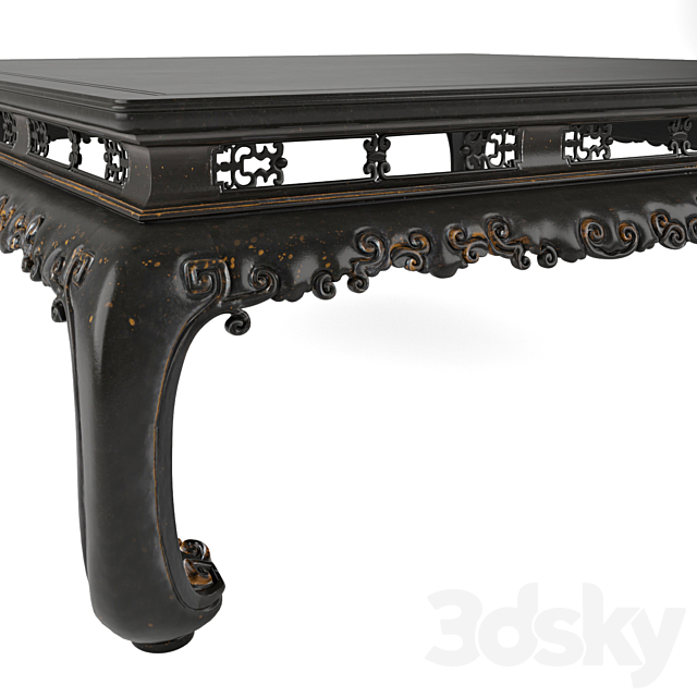 CHELINI Table 114G 3DS Max Model - thumbnail 2