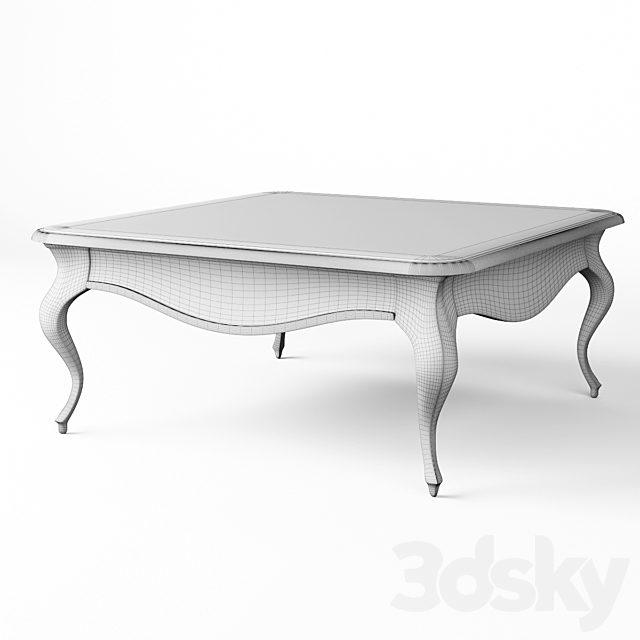 Chelini table 3DS Max Model - thumbnail 3