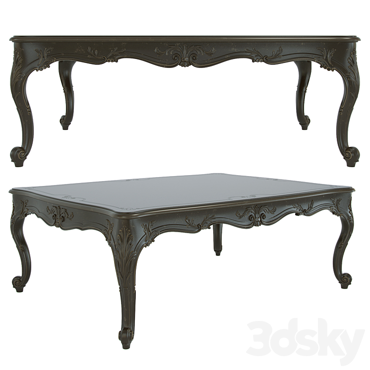 chelini table art 1247 3DS Max - thumbnail 1