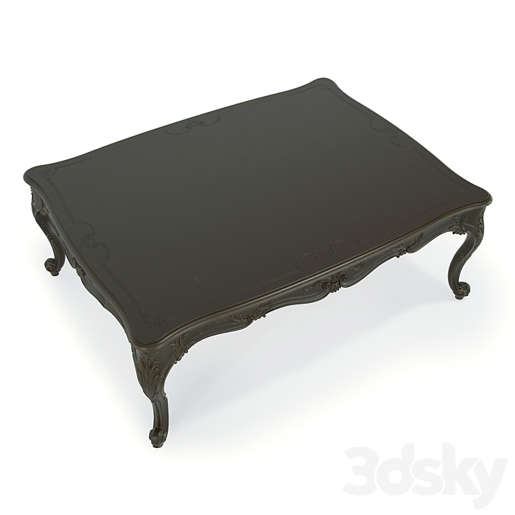 chelini table art 1247 3DS Max - thumbnail 2