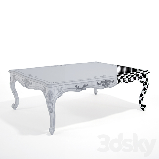 chelini table art 1247 3DSMax File - thumbnail 3