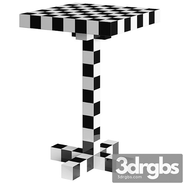 Chess Table By Moooi 3dsmax Download - thumbnail 1