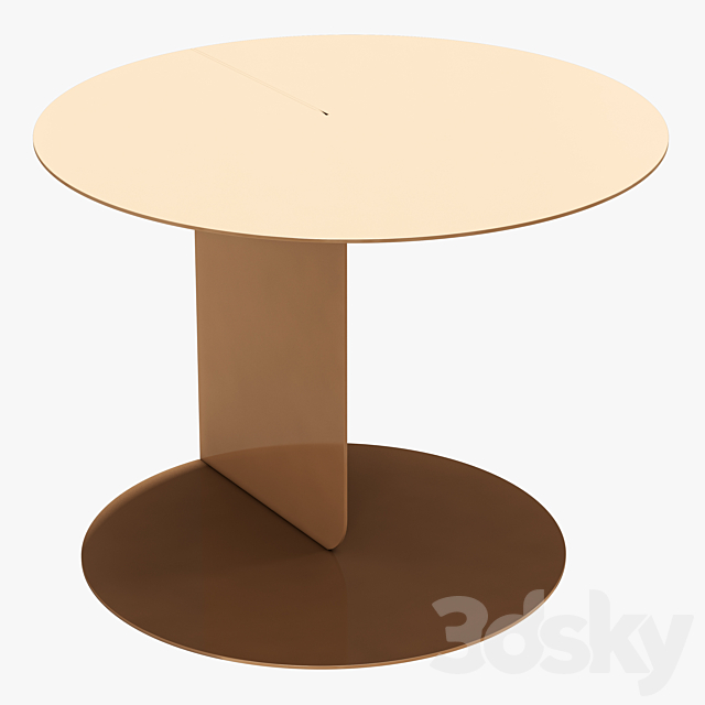 Chips coffee table 3DS Max Model - thumbnail 3