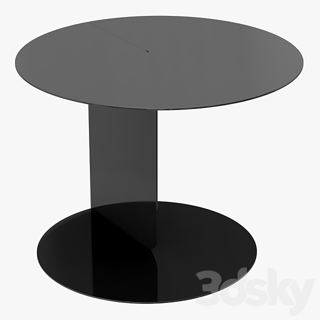 Chips coffee table 3DS Max Model - thumbnail 4