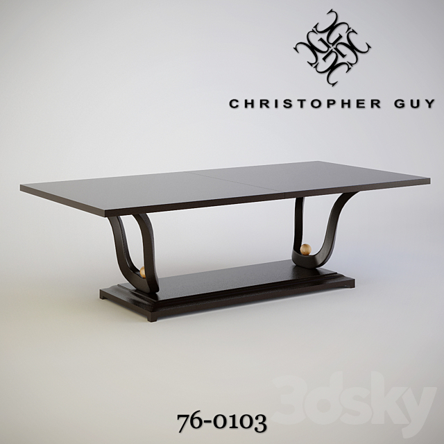 Christopher Guy Table 76-0103 3DSMax File - thumbnail 1