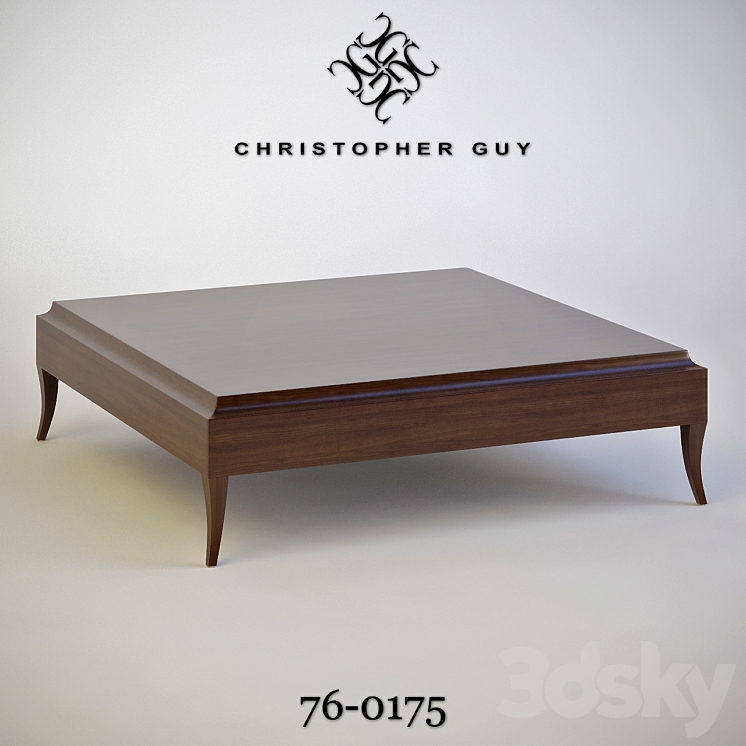 Christopher Guy Table 76-0175 3DS Max - thumbnail 1