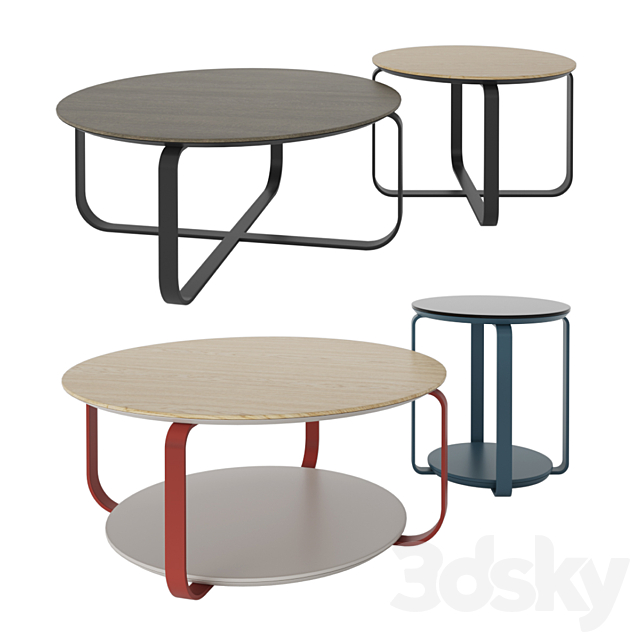 Clik Coffee Table by Kendo 3DSMax File - thumbnail 1