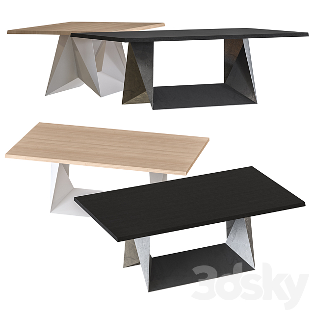 Clint table by ALMA Design 3DSMax File - thumbnail 1