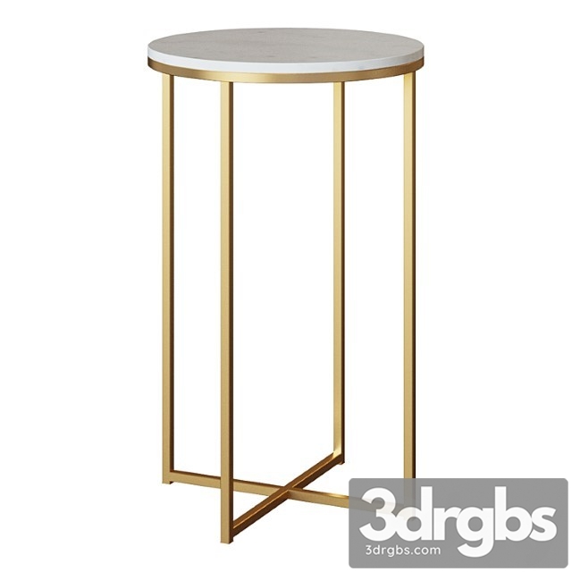 Coffee shops Table Sheffield Diameter 43 3dsmax Download - thumbnail 1