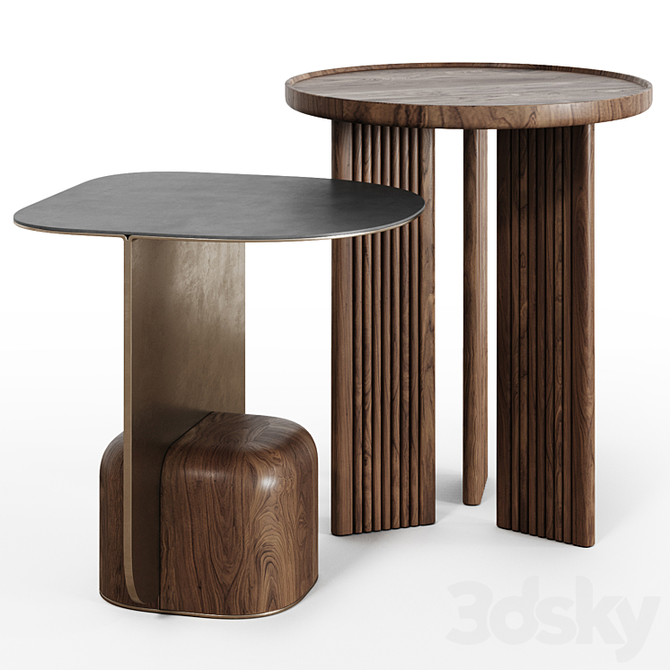 Coffee Side Tables 3 Diagil Dorius LaRedoute 3DS Max Model - thumbnail 1