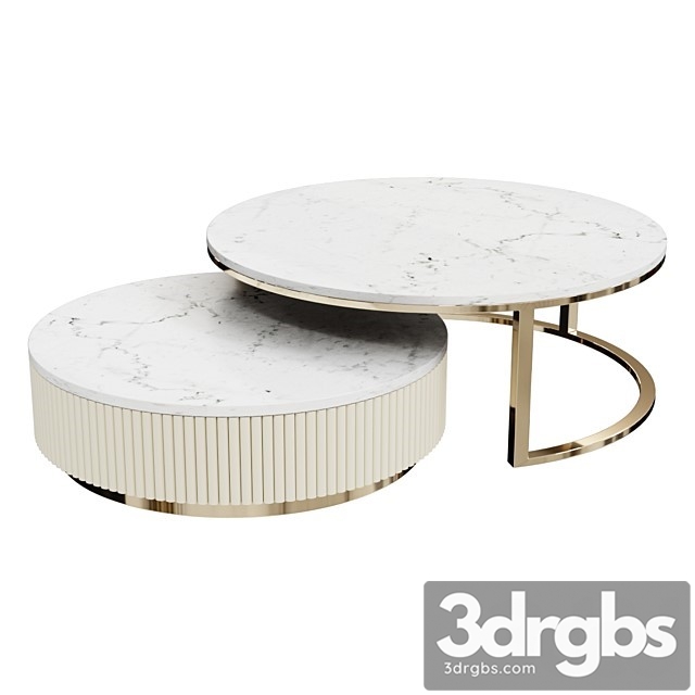 Coffee table 001 3dsmax Download - thumbnail 1