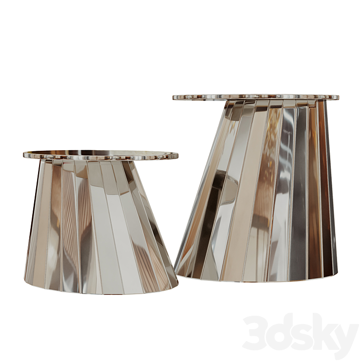 Coffee table 01 3DS Max Model - thumbnail 1