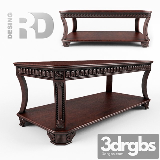 Coffee Table 3dsmax Download - thumbnail 1