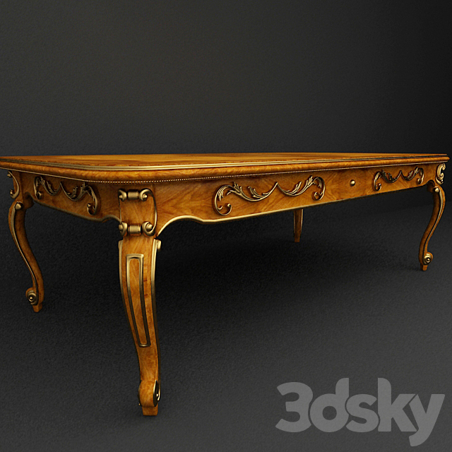 coffee table 3DSMax File - thumbnail 1