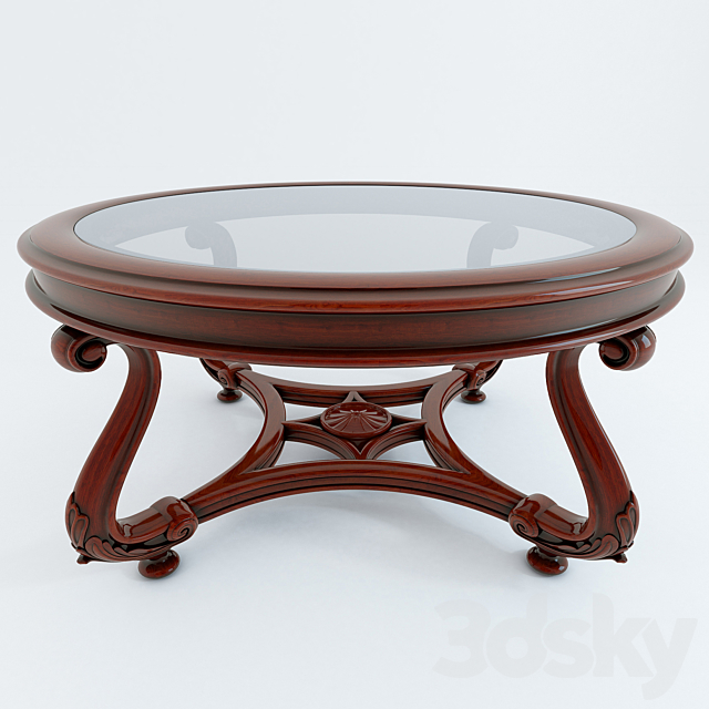 Coffee table 3DSMax File - thumbnail 1