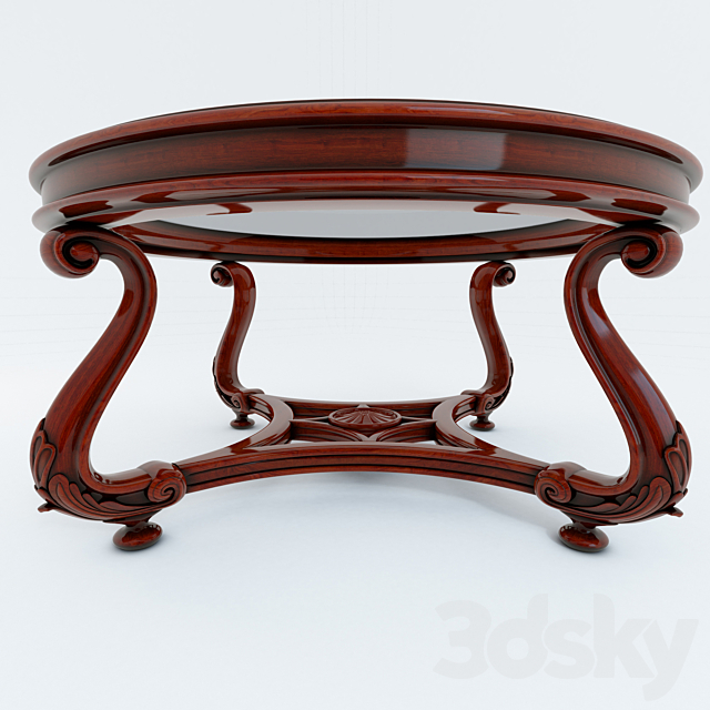 Coffee table 3DSMax File - thumbnail 2