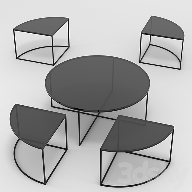 Coffee table 3DSMax File - thumbnail 3