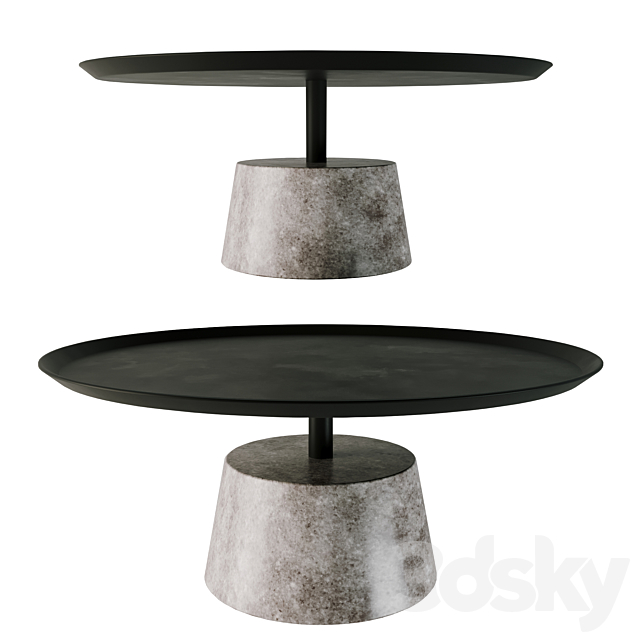 Coffee table 3DSMax File - thumbnail 1