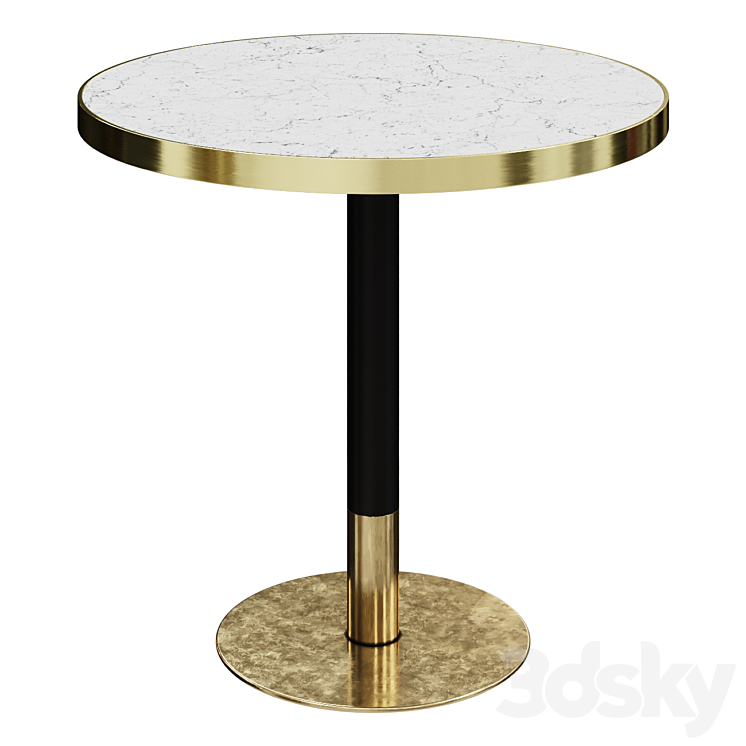 Coffee table 60830 model coffee table 3DS Max Model - thumbnail 1