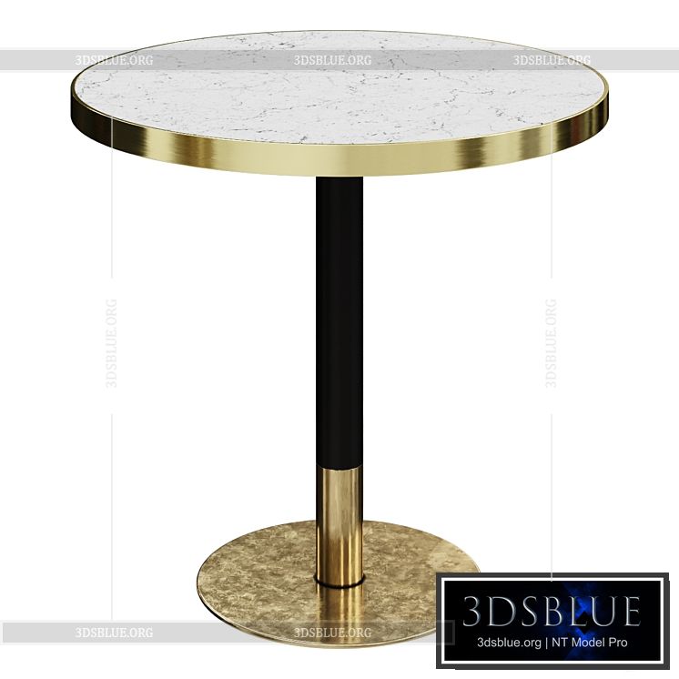 Coffee table 60830 model coffee table 3DS Max - thumbnail 3