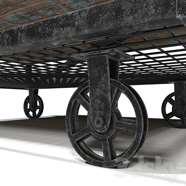 Coffee table _ Loft 3DSMax File - thumbnail 2