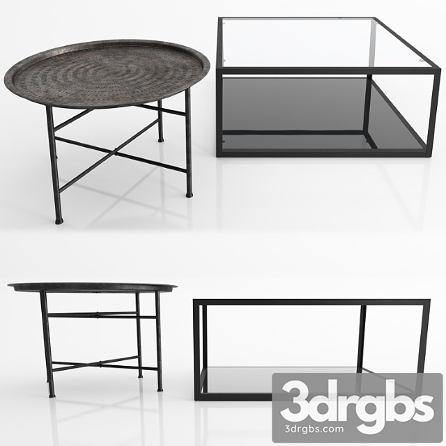 Coffee Table Adaline Laforma Greenhill La Forma 3dsmax Download - thumbnail 1