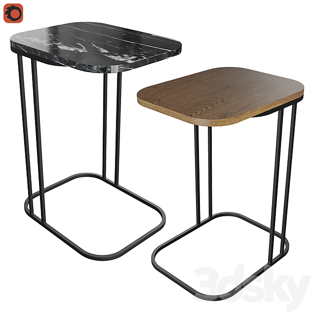 Coffee table add-on Trebor AM.PM 3DSMax File - thumbnail 1