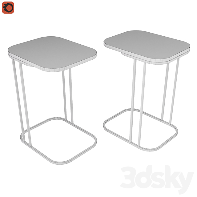 Coffee table add-on Trebor AM.PM 3DSMax File - thumbnail 3