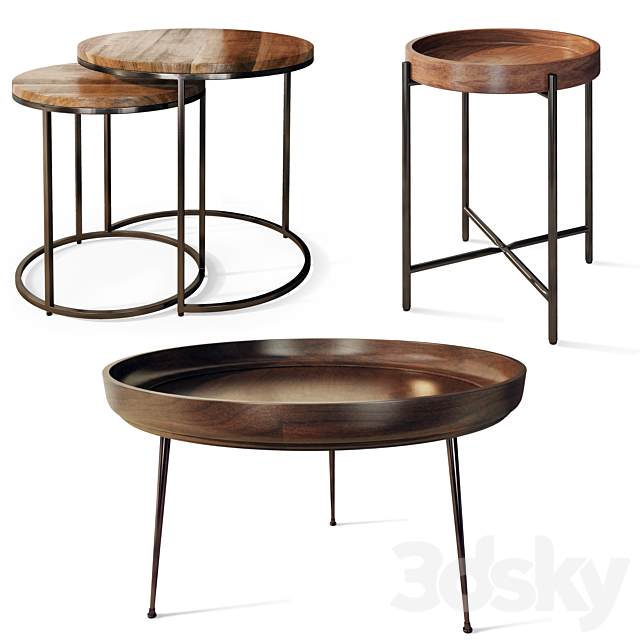 Coffee table Aniya Daulata My Loft 3ds Max - thumbnail 1