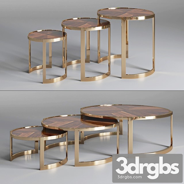 Coffee table anya fendi casa 2 3dsmax Download - thumbnail 1