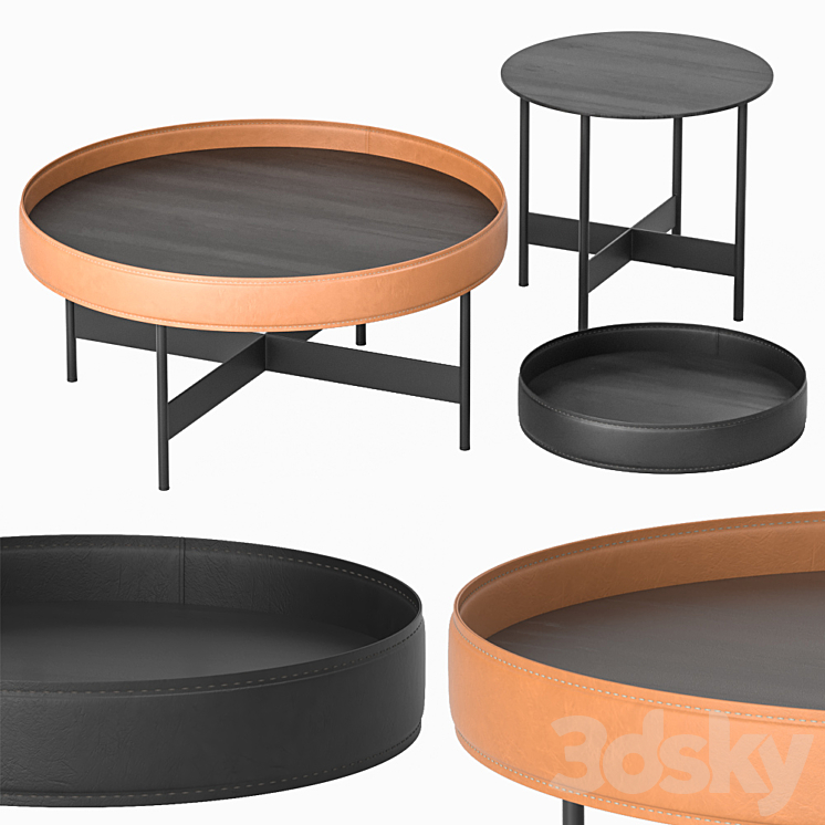 Coffee table Arena 3DS Max - thumbnail 1