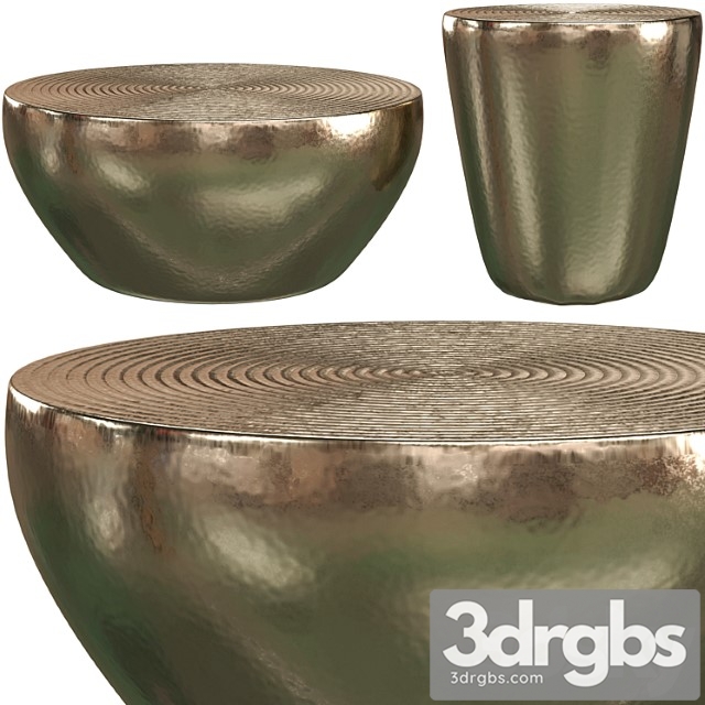 Coffee table arteriors home clint 2 3dsmax Download - thumbnail 1