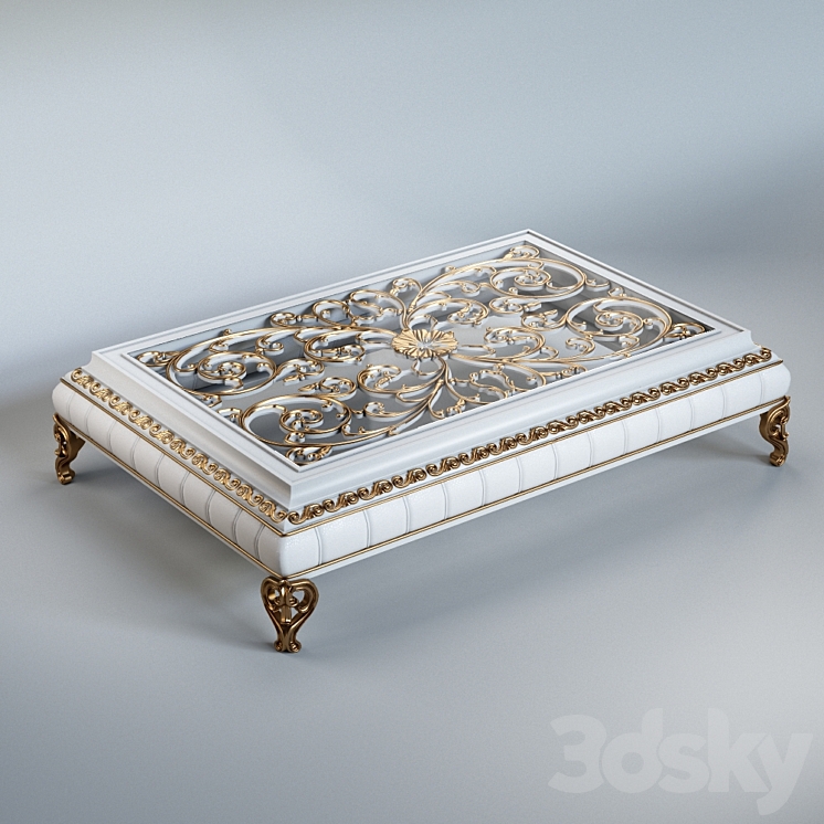 Coffee table Bakokko Group San Marco 4040T 3DS Max - thumbnail 2