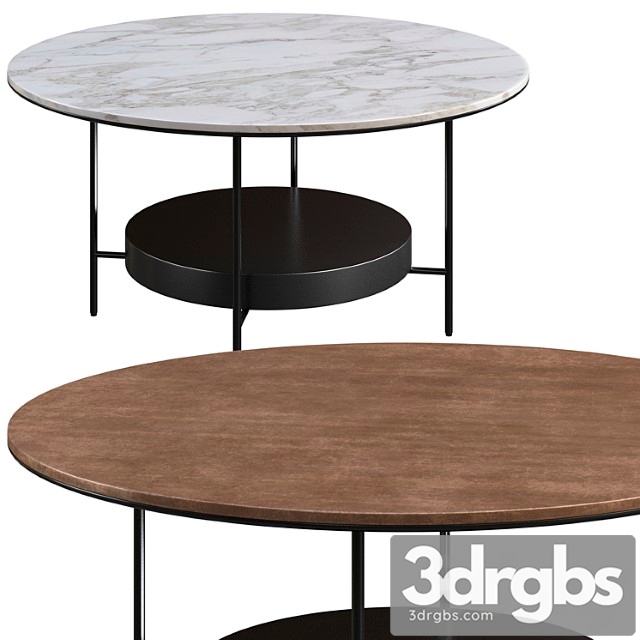 Coffee table boconcept madrid 2 3dsmax Download - thumbnail 1