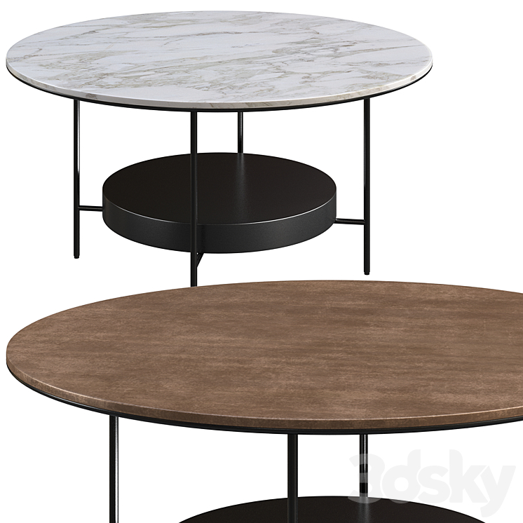 Coffee table BoConcept Madrid 3DS Max - thumbnail 1