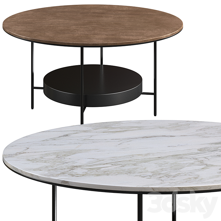 Coffee table BoConcept Madrid 3DS Max - thumbnail 2