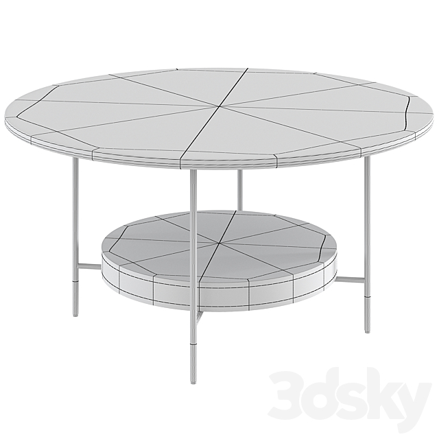 Coffee table BoConcept Madrid 3DSMax File - thumbnail 3