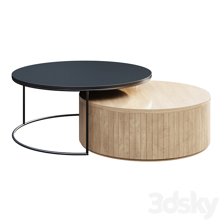 Coffee table BOLDIN coffee table 3DS Max Model - thumbnail 3